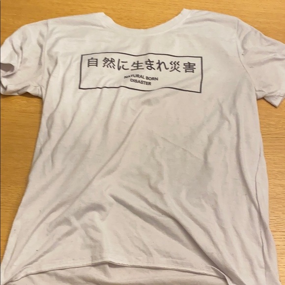 Tee with text - Picture 2 of 2